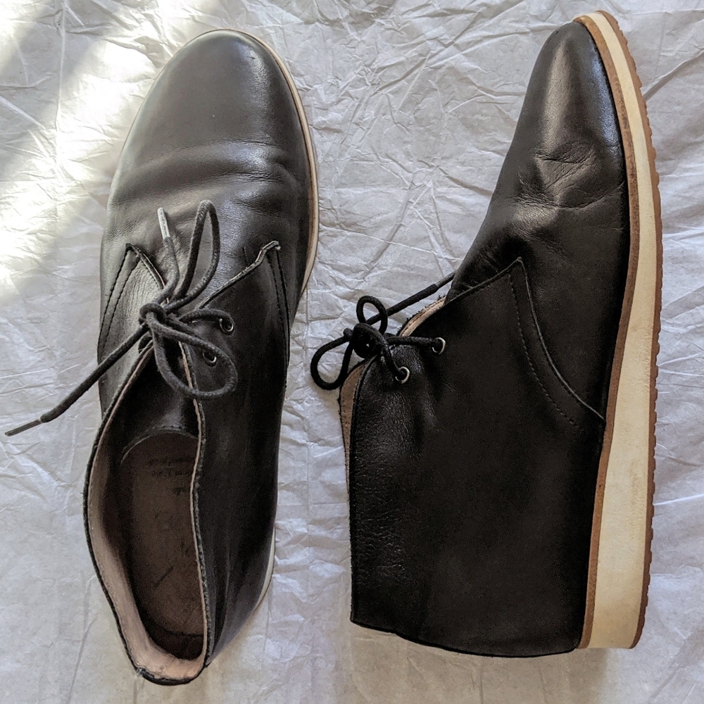 Anthropologie - KMB Pony Hair Heel